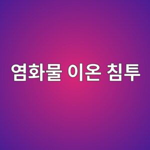 염화물 이온 침투가 철근 부식을 시작시키는 과정, 임계염화물량은 왜 중요할까? 5 ec97bced9994ebacbc ec9db4ec98a8 ecb9a8ed88ac 1787660486